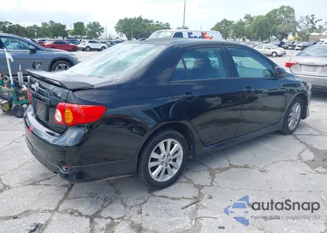2010 Toyota Corolla S z USA, uszkodzony, nr VIN 2T1BU4EEXAC425242